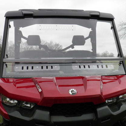 Can-Am Defender UTV Scratch-Resistant Polycarbonate Front Windshield | 3 Star UTV