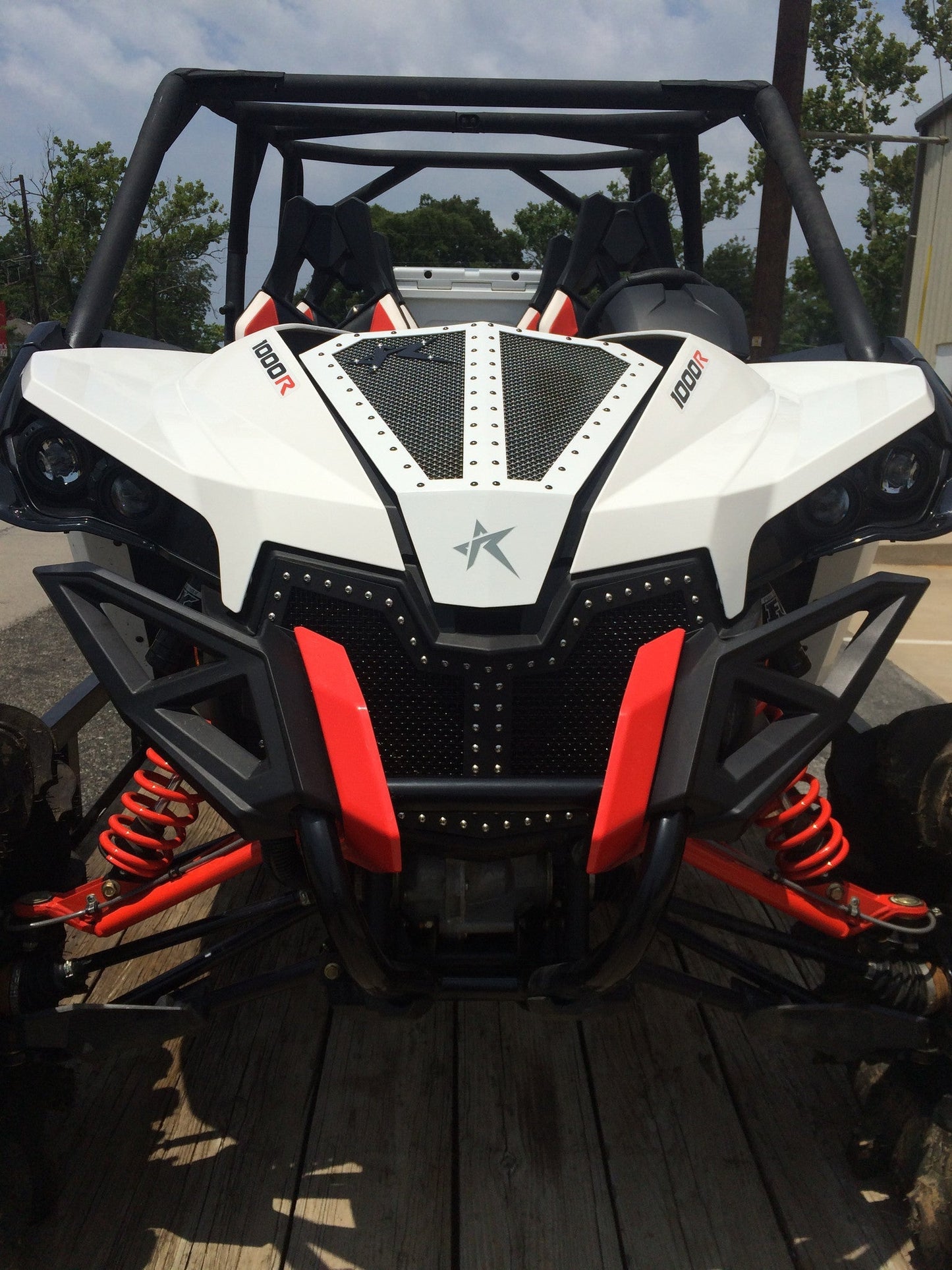 Can-Am Maverick (2013-2018) Front Mesh Grille Rogue Offroad