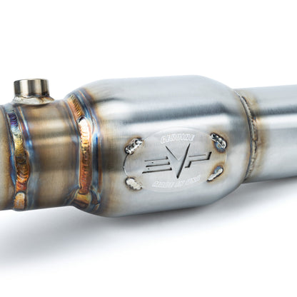 Can-Am Maverick R 3" Down Pipe Exhaust with Bullet Muffler Evolution Powersports