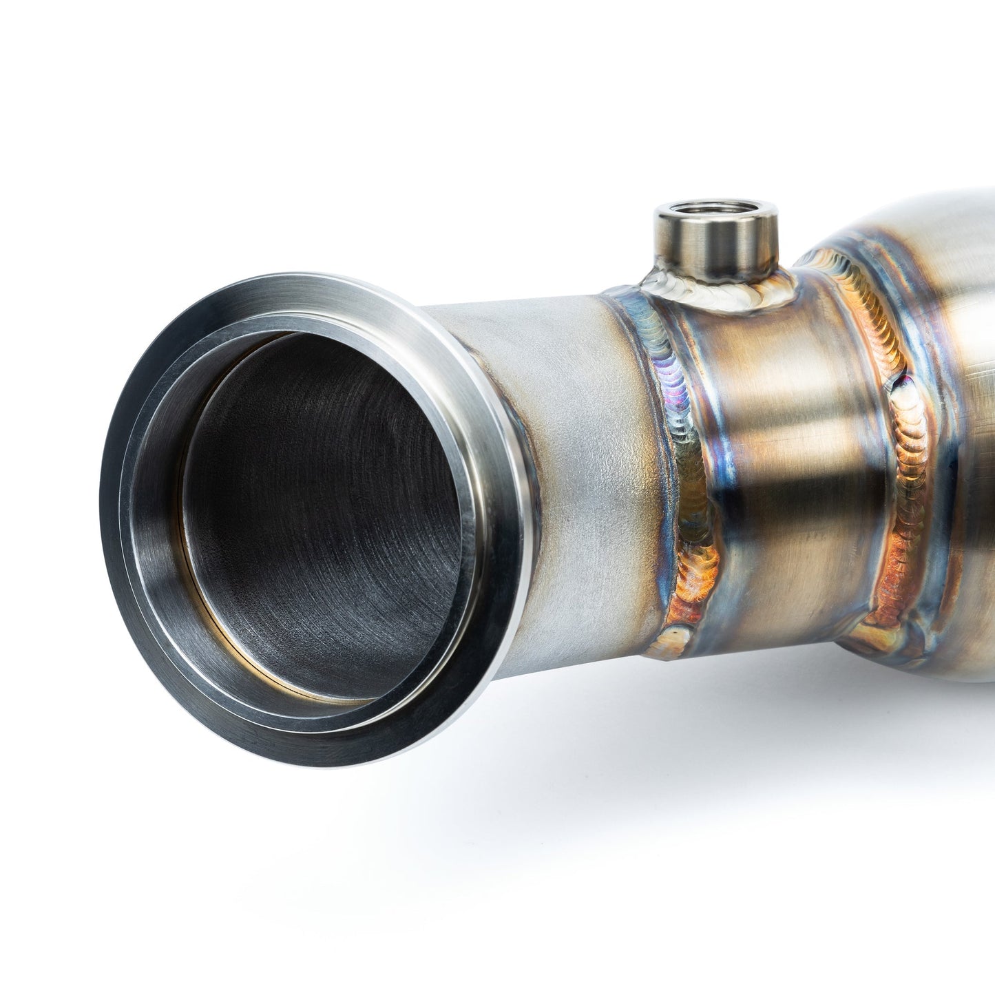 Can-Am Maverick R 3" Down Pipe Exhaust with Bullet Muffler Evolution Powersports