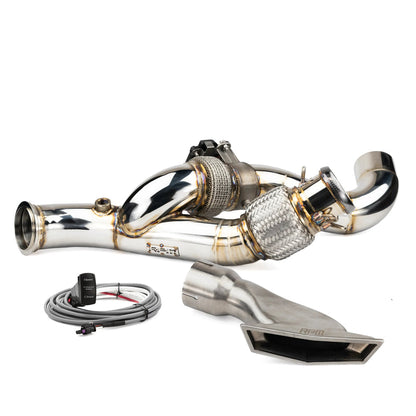 Can-Am Maverick R 3" E-Valve Mid Pipe Exhaust (Electronic Dump Valve) RPM Powersports