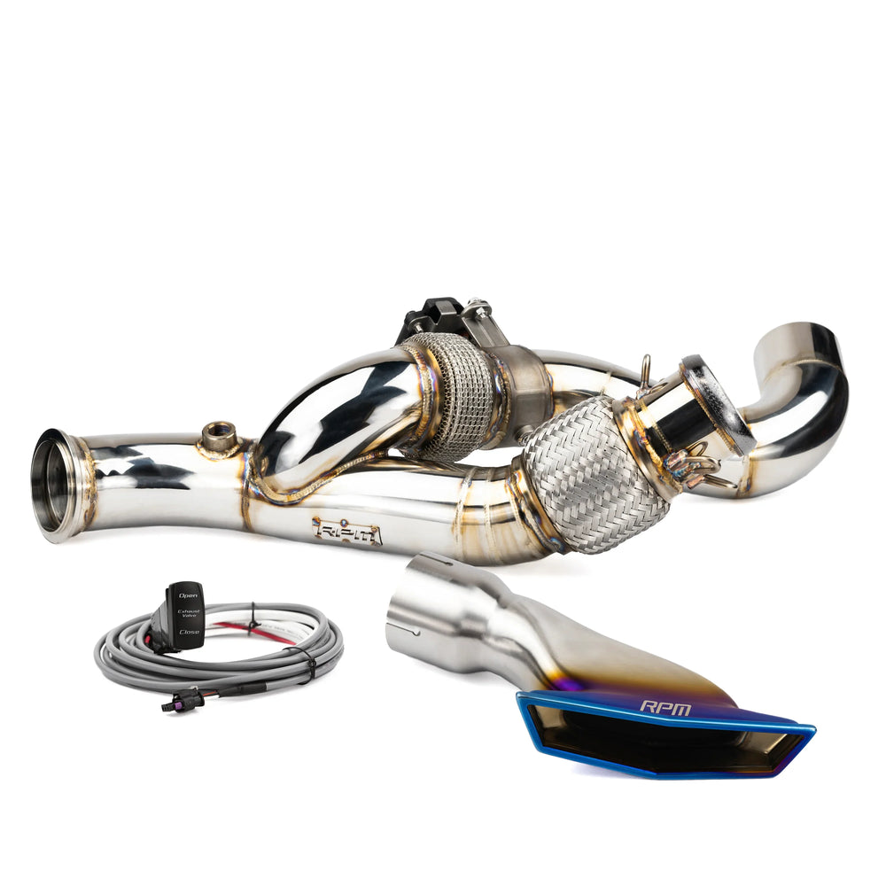 Can-Am Maverick R 3" E-Valve Mid Pipe Exhaust (Electronic Dump Valve) RPM Powersports