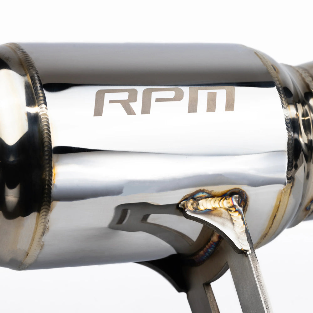 Can-Am Maverick R 3" Slip-On Muffler Delete Race Pipe RPM Powersports