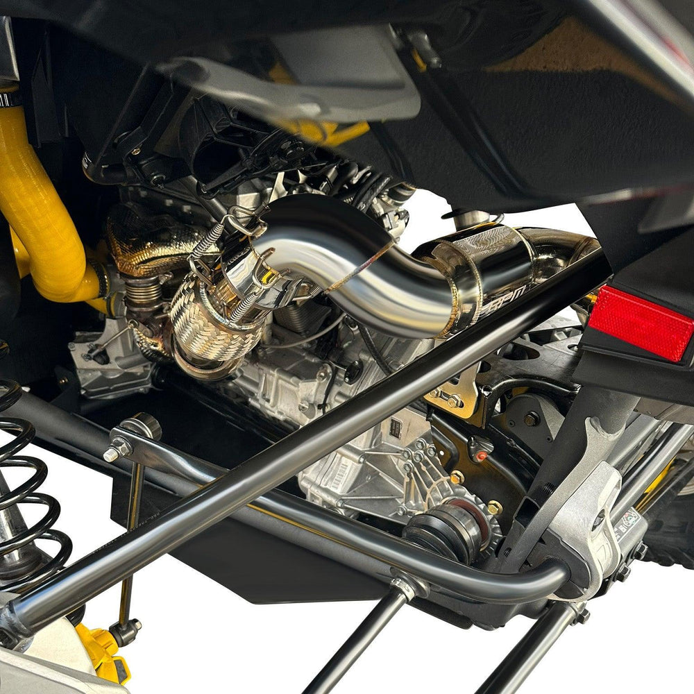 Can-Am Maverick R 3" Slip-On Muffler Delete Race Pipe RPM Powersports