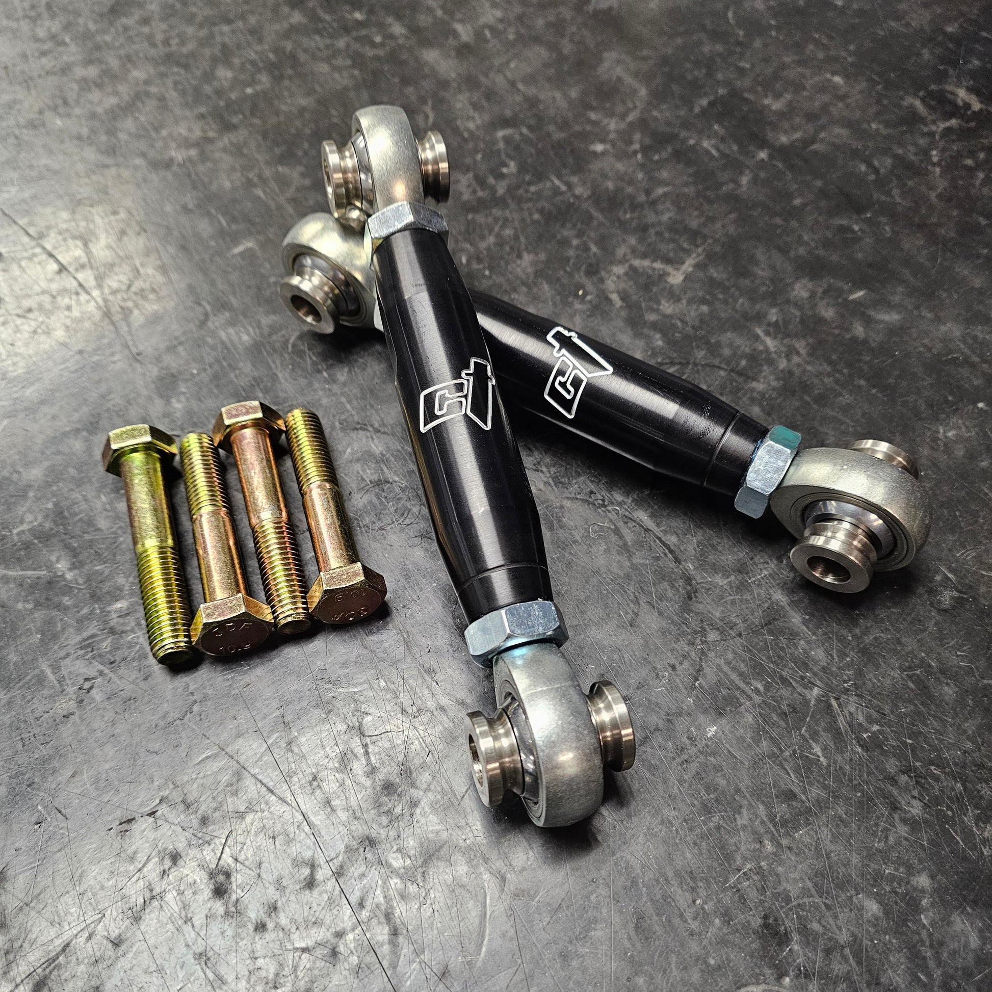 Can-Am Maverick R Adjustable Front Sway Bar Links CT Race Worx