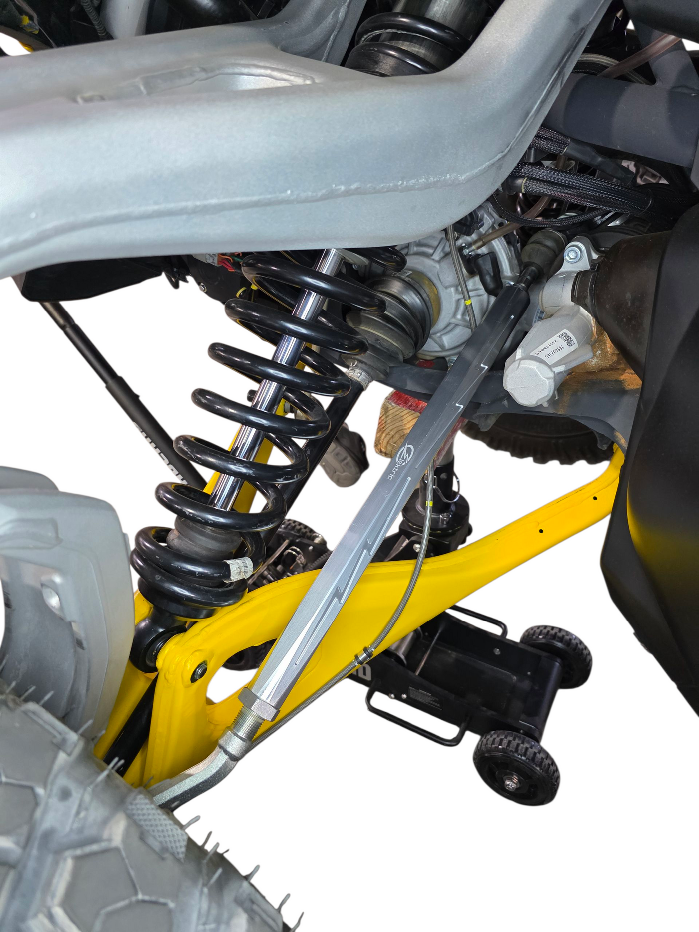Can-Am Maverick R Billet Tie Rods (Anodized Clear)
