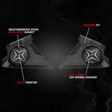 Can-Am Maverick R Front Dash 6.5" Speaker Panels SSV Works