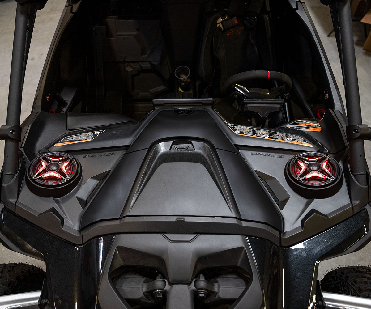 Can-Am Maverick R Front Dash 6.5" Speaker Panels SSV Works