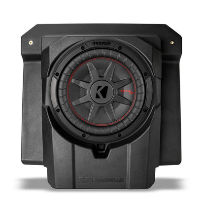 Can-Am Maverick R Front Seat 10" Subwoofer Enclosure SSV Works