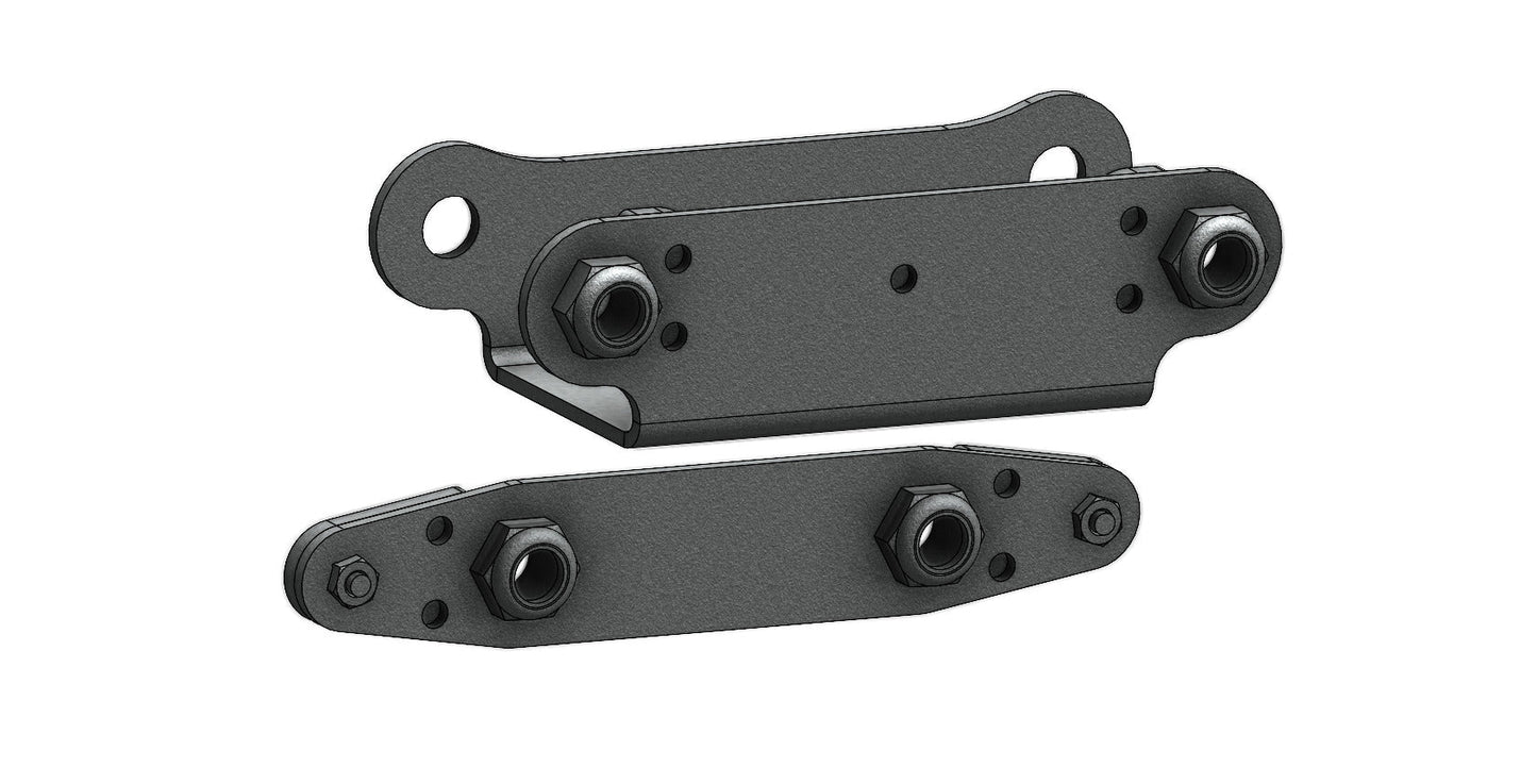 Can-Am Maverick R Front Suspension Nut Plate Kit CT Race Worx