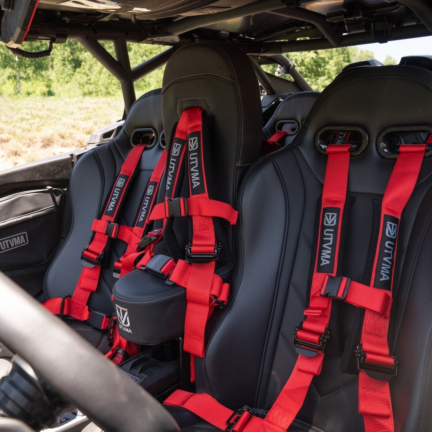Can-Am Maverick R MAX Front Bump Seat with Harness UTVMA