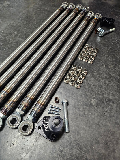 Can-Am Maverick R Pro Desert Chromoly Radius Rods CT Race Worx