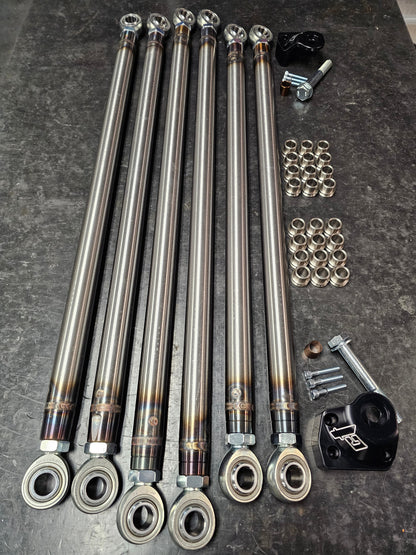 Can-Am Maverick R Pro Desert Chromoly Radius Rods CT Race Worx
