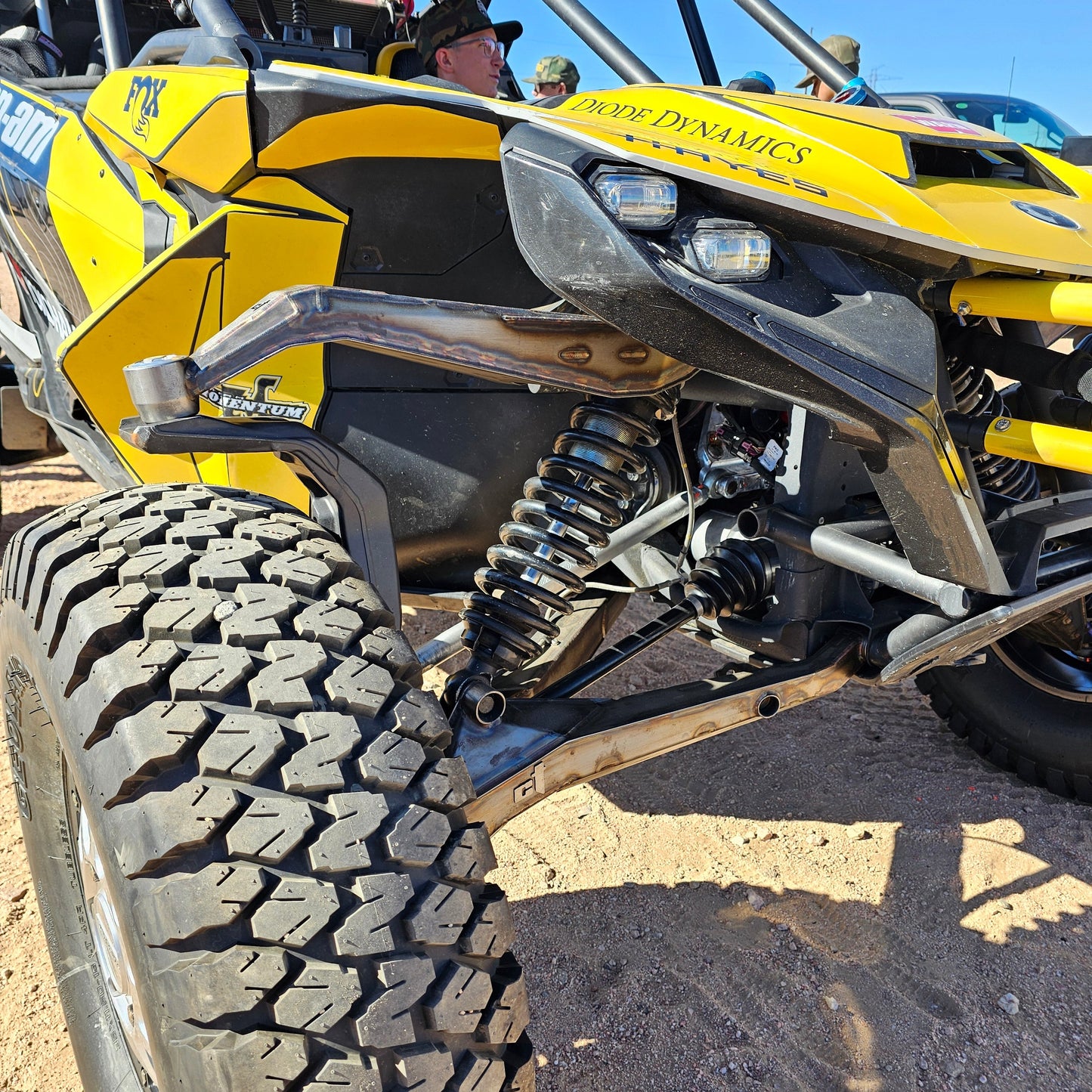 Can-Am Maverick R Pro Desert Chromoly Upper A-Arms CT Race Worx