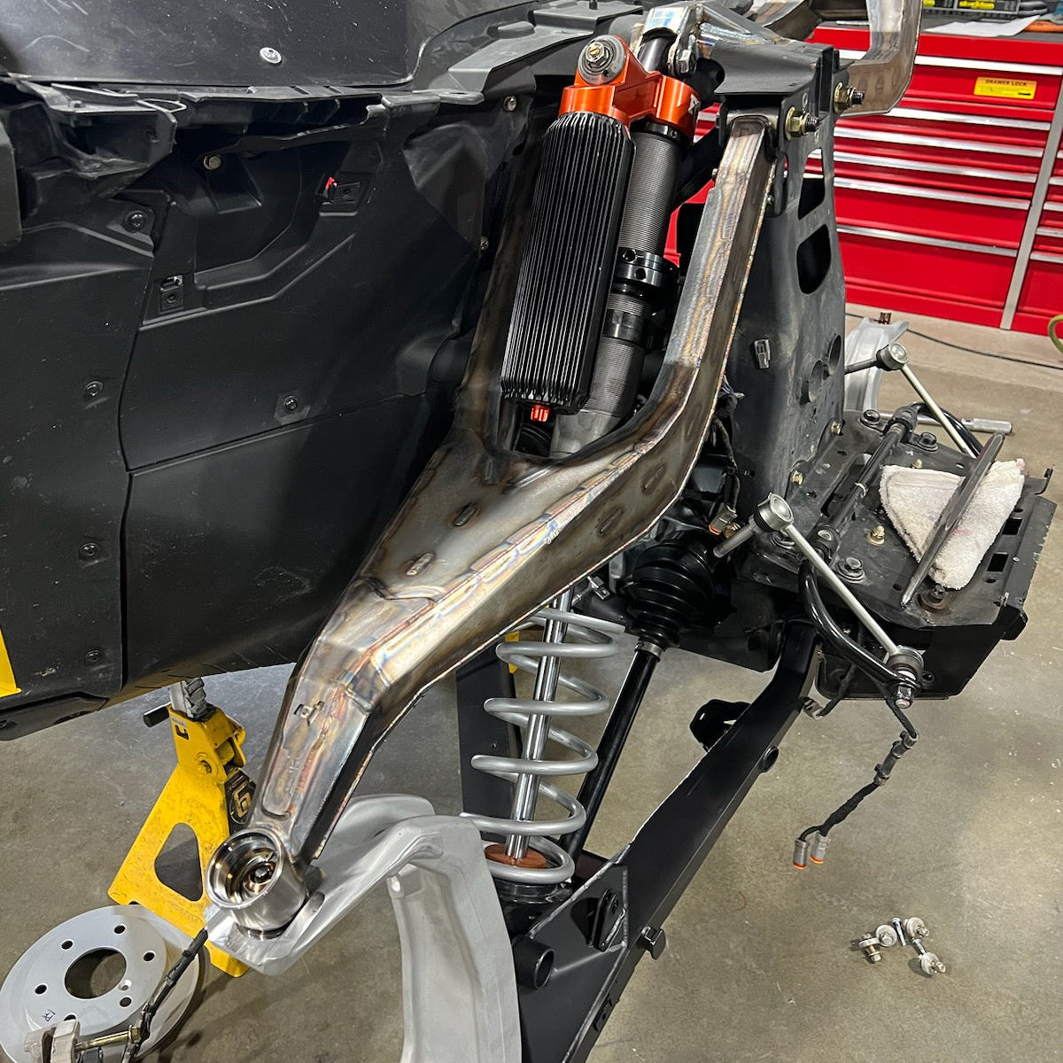 Can-Am Maverick R Pro Desert Chromoly Upper A-Arms CT Race Worx