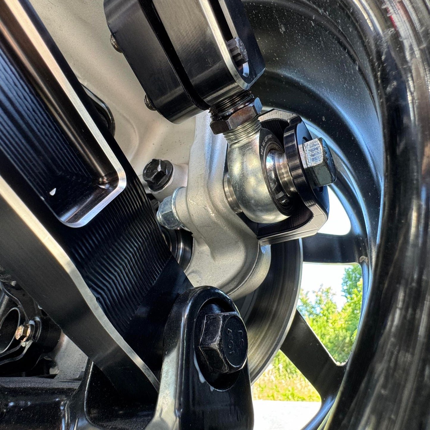 Can-Am Maverick R Pro Rock High Clearance Billet Radius Rod Kit CT Race Worx