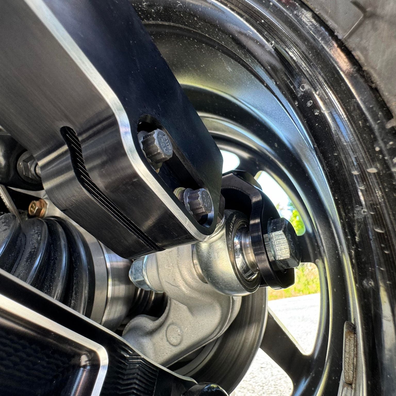 Can-Am Maverick R Pro Rock High Clearance Billet Radius Rod Kit CT Race Worx