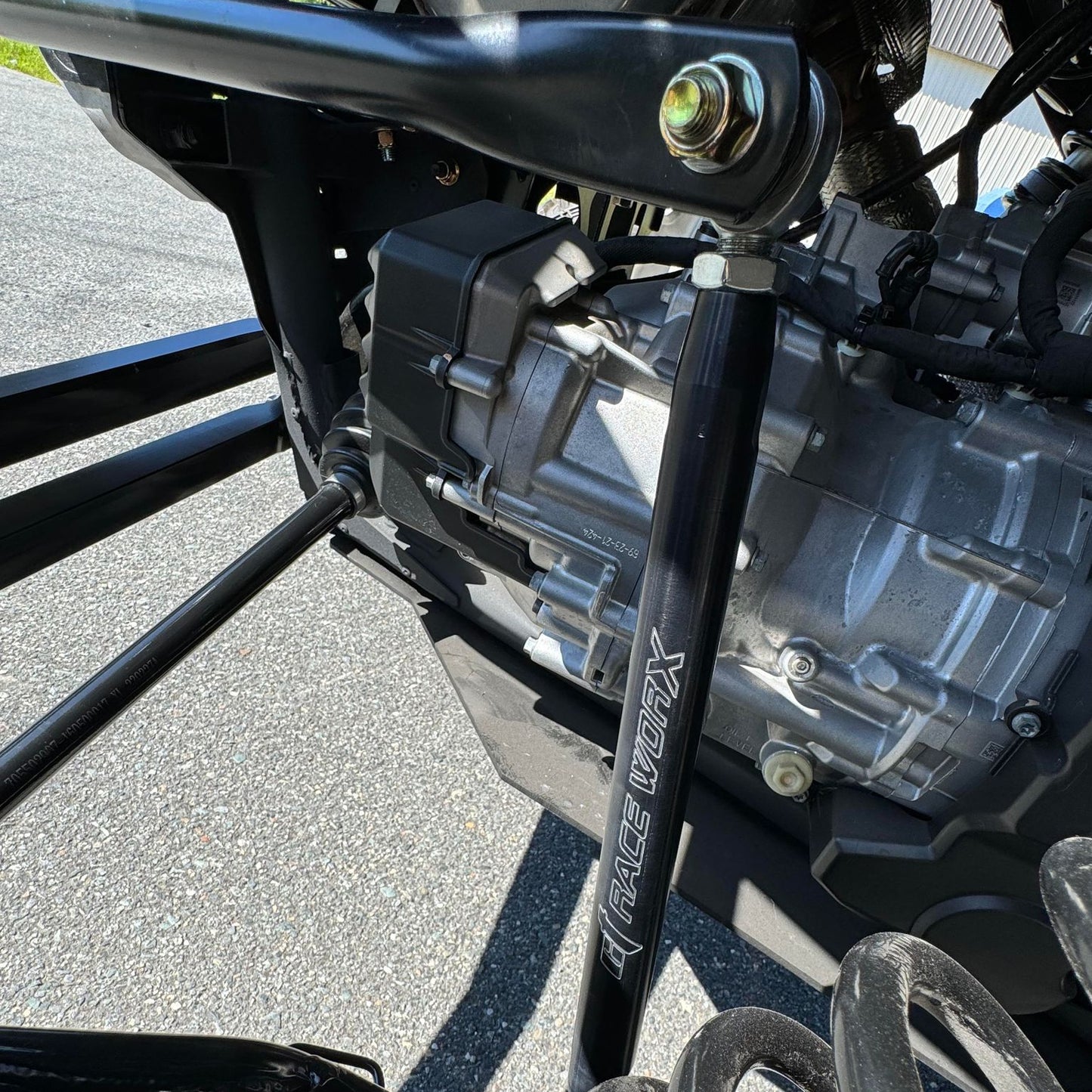 Can-Am Maverick R Pro Rock High Clearance Billet Radius Rod Kit CT Race Worx