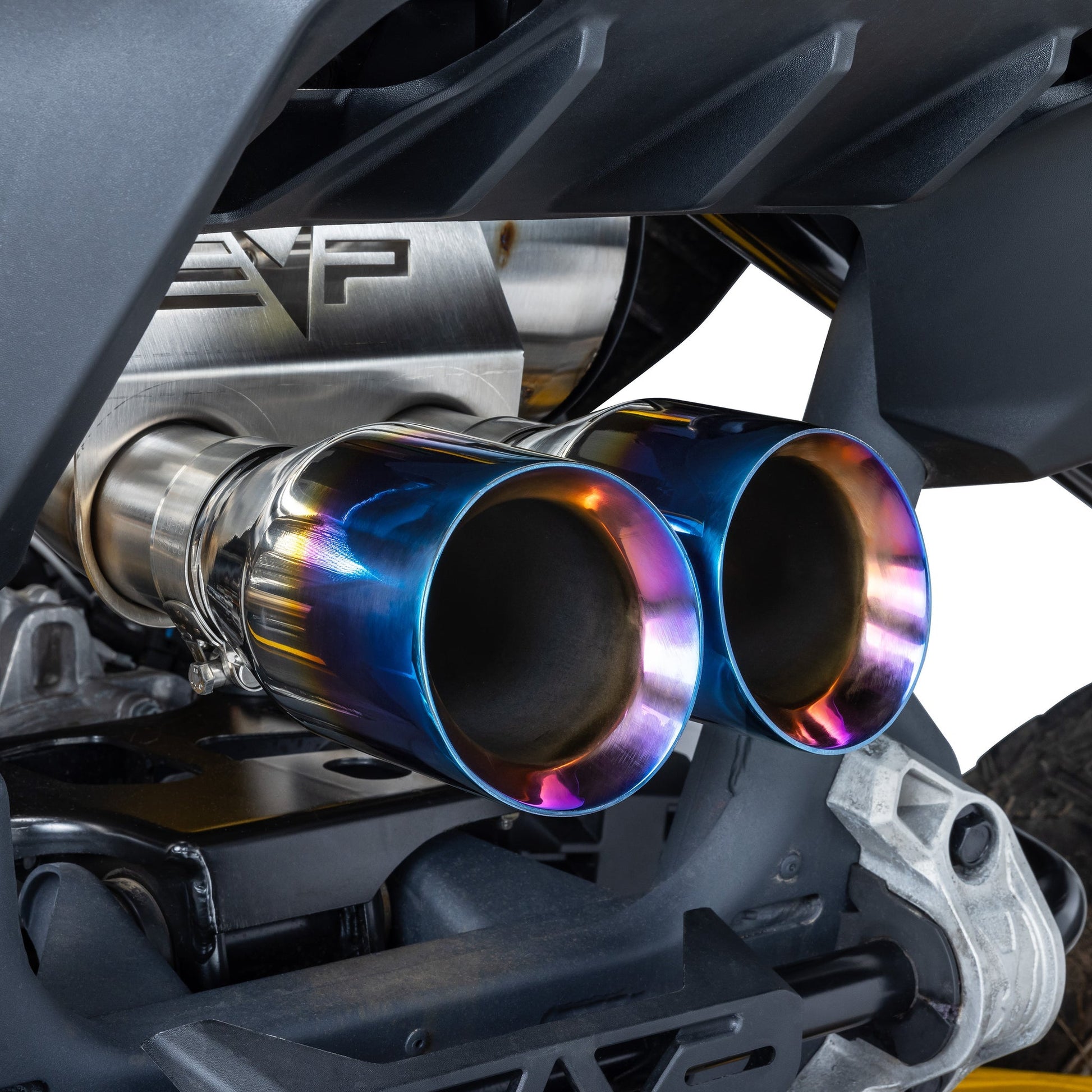 Can-Am Maverick R Racing Dynamic Twin Exit Muffler Evolution Powersports