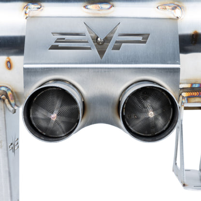 Can-Am Maverick R Racing Dynamic Twin Exit Muffler Evolution Powersports