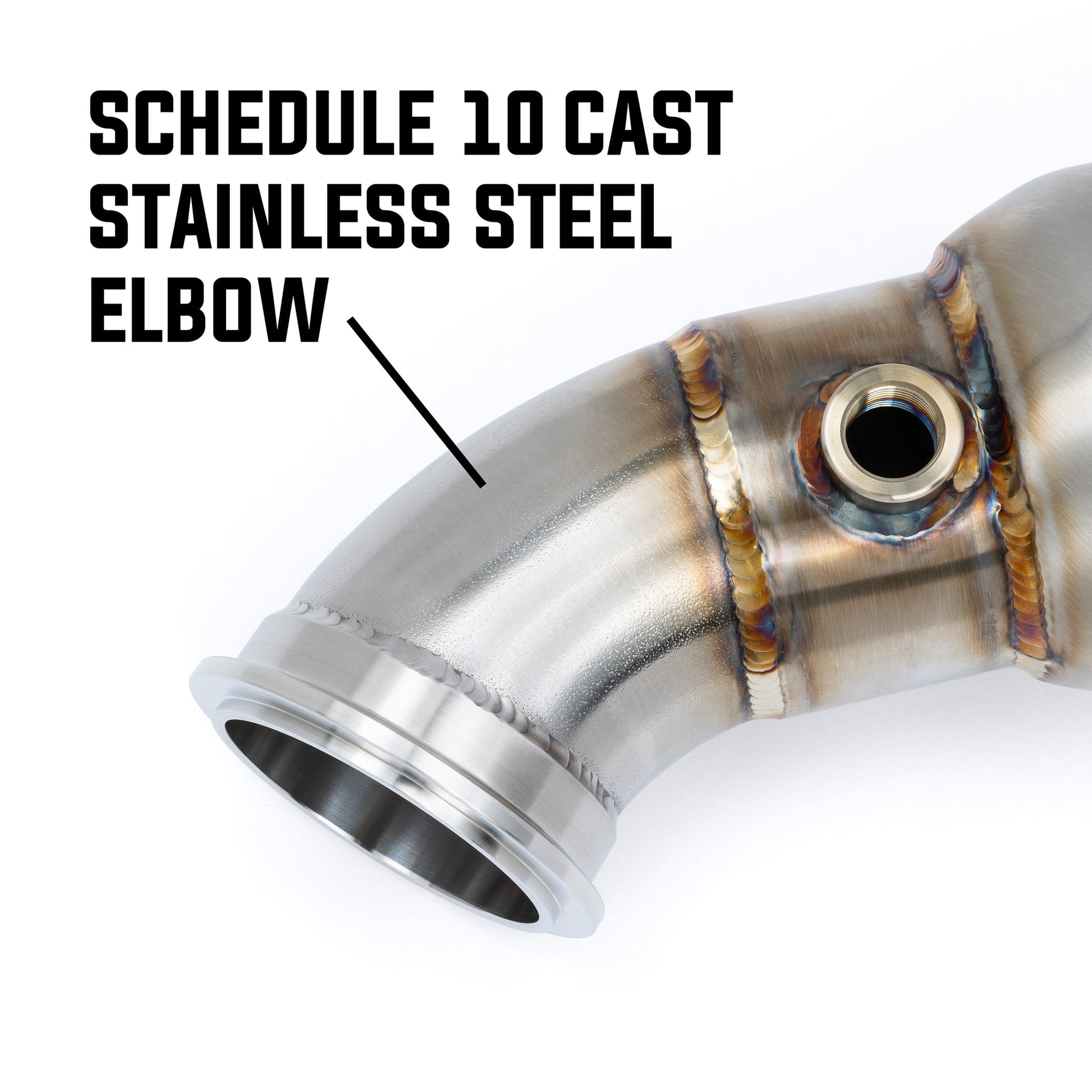 Can-Am Maverick R Shocker Electric Side-Dump Down Pipe with Bullet Muffler Evolution Powersports