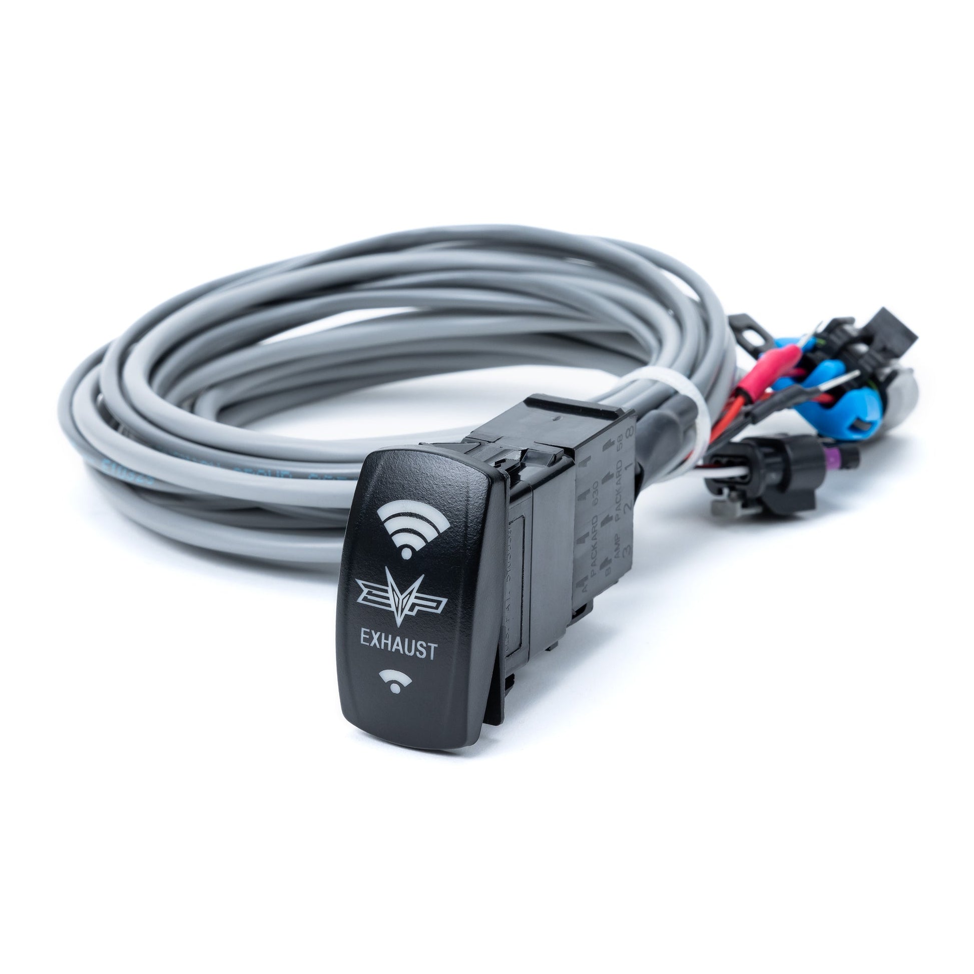Can-Am Maverick R Shocker Electric Side-Dump Down Pipe with Bullet Muffler Evolution Powersports