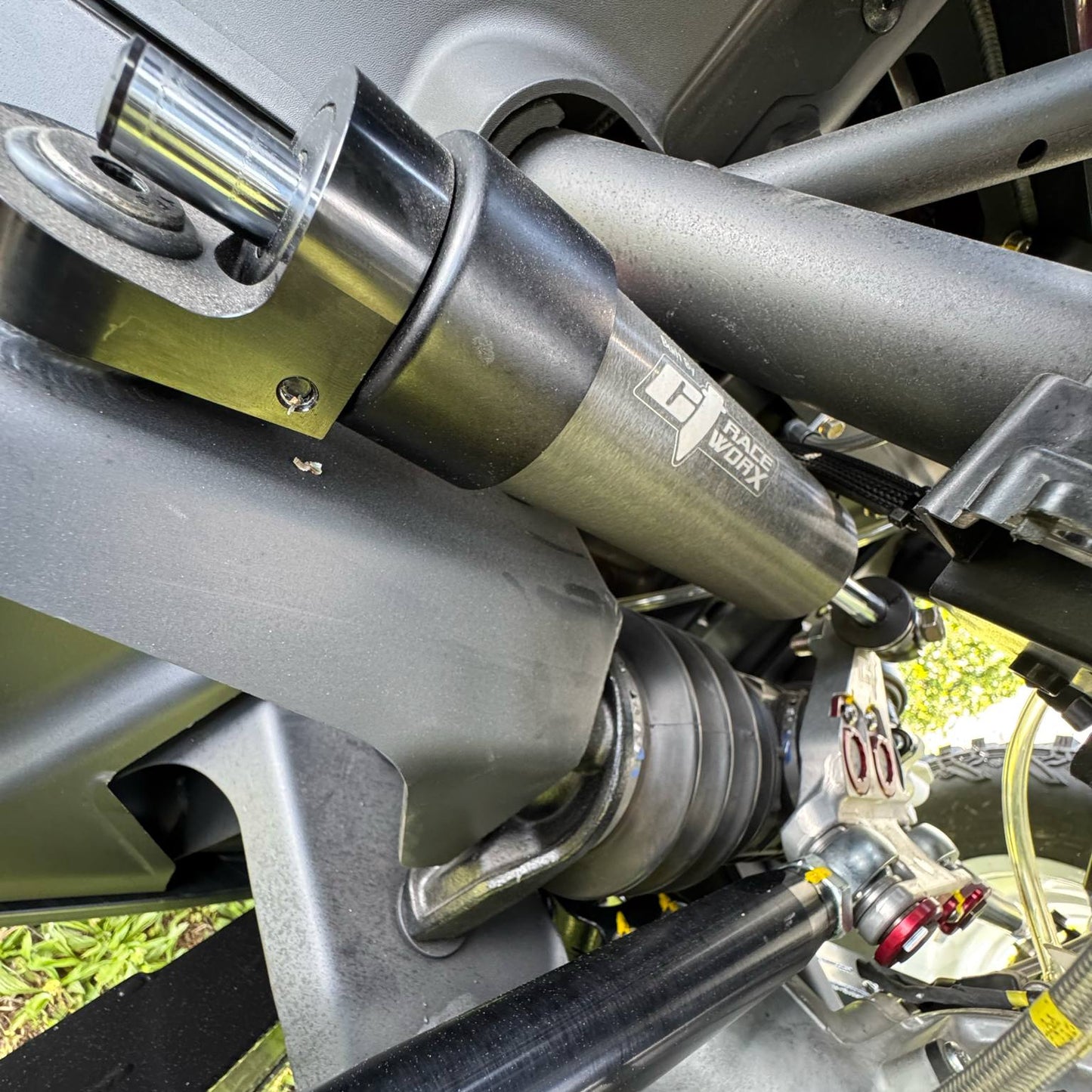Can-Am Maverick R Steering Dampener Assembly CT Race Worx