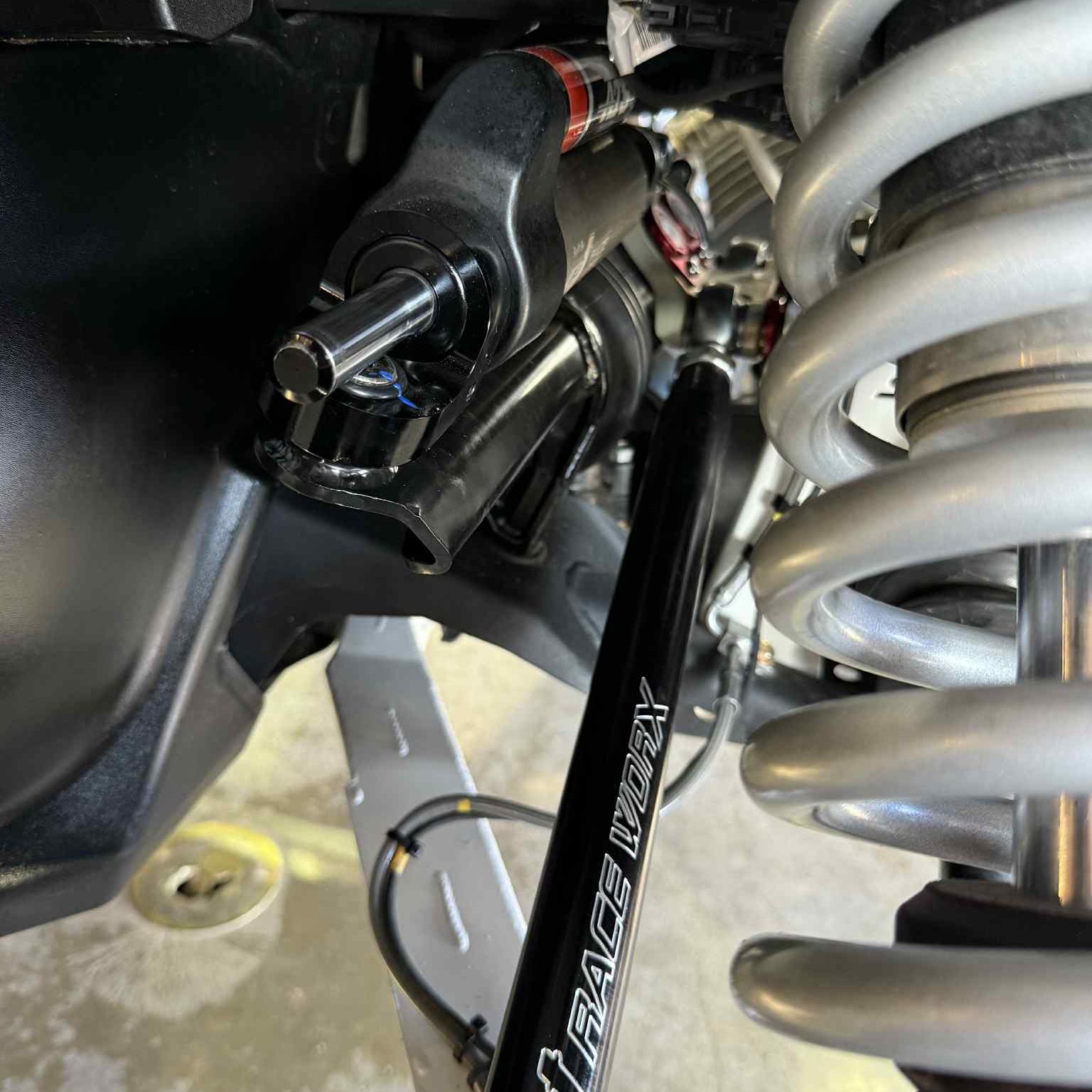 Can-Am Maverick R Steering Dampener Assembly CT Race Worx