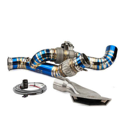 Can-Am Maverick R Titanium 3" E-Valve Mid Pipe Exhaust (Electronic Dump Valve) RPM Powersports