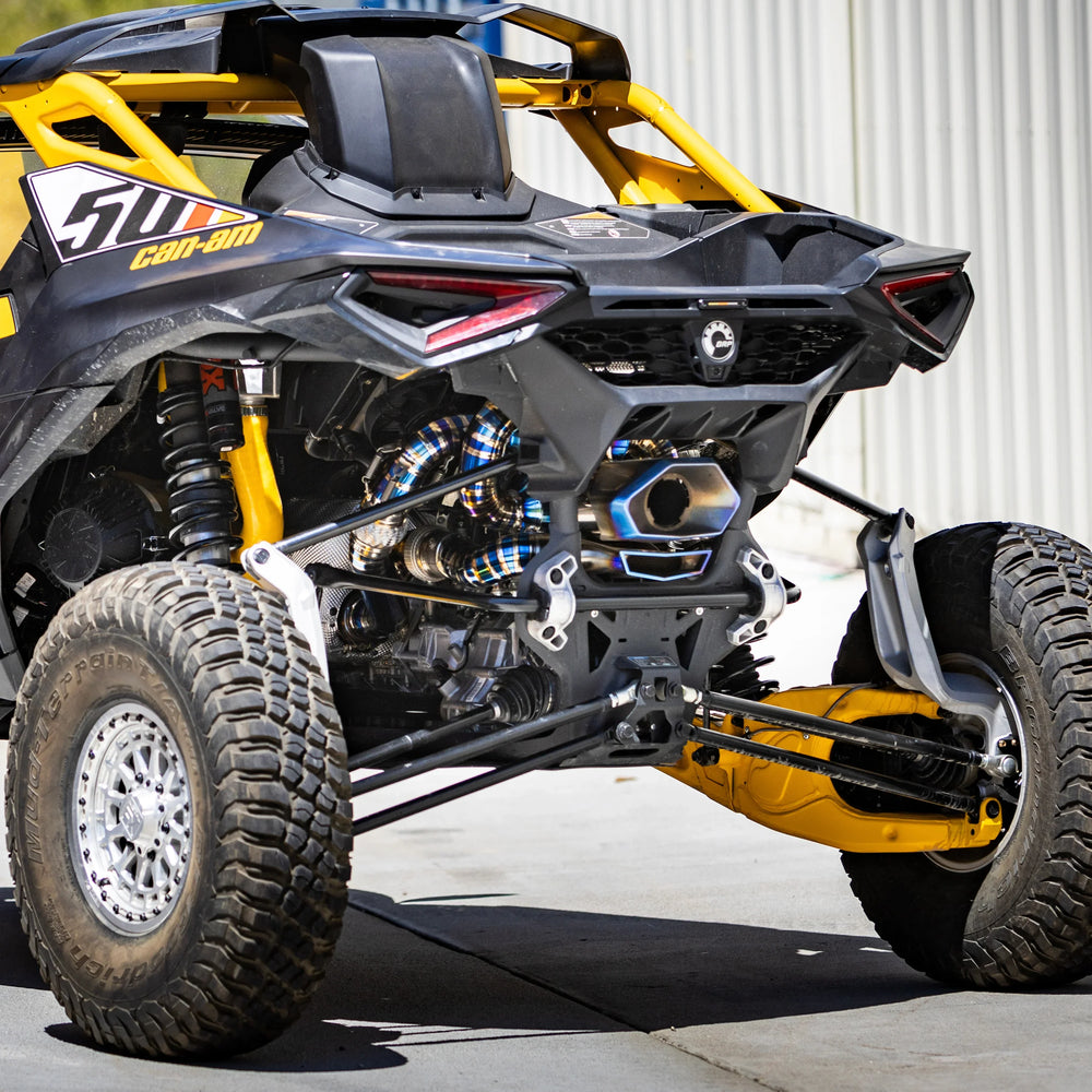 Can-Am Maverick R Titanium 3" E-Valve Mid Pipe Exhaust (Electronic Dump Valve) RPM Powersports