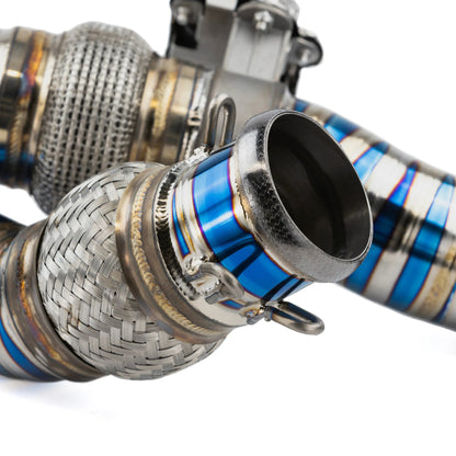 Can-Am Maverick R Titanium 3" E-Valve Mid Pipe Exhaust (Electronic Dump Valve) RPM Powersports