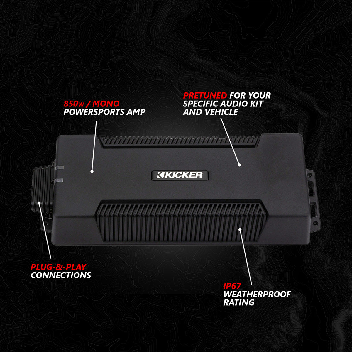 Can-Am Maverick R V-Spec 3 Speaker System SSV Works