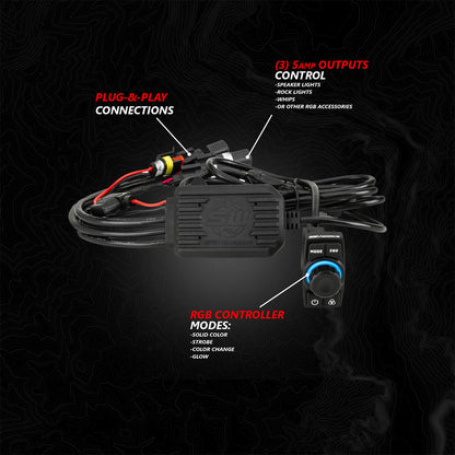 Can-Am Maverick R V-Spec 5 Speaker System SSV Works