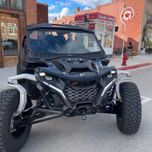 Can-Am Maverick R Vented Glass Windshield Bent Metal Off-Road