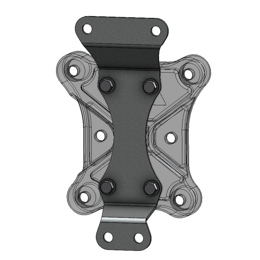 Can-Am Maverick X3 10-Bolt Radius Rod Plate Adapter CT Race Worx