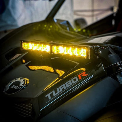 Can-Am Maverick X3 12” LED Light Bar Shock Tower Mounting Brackets GGLighting