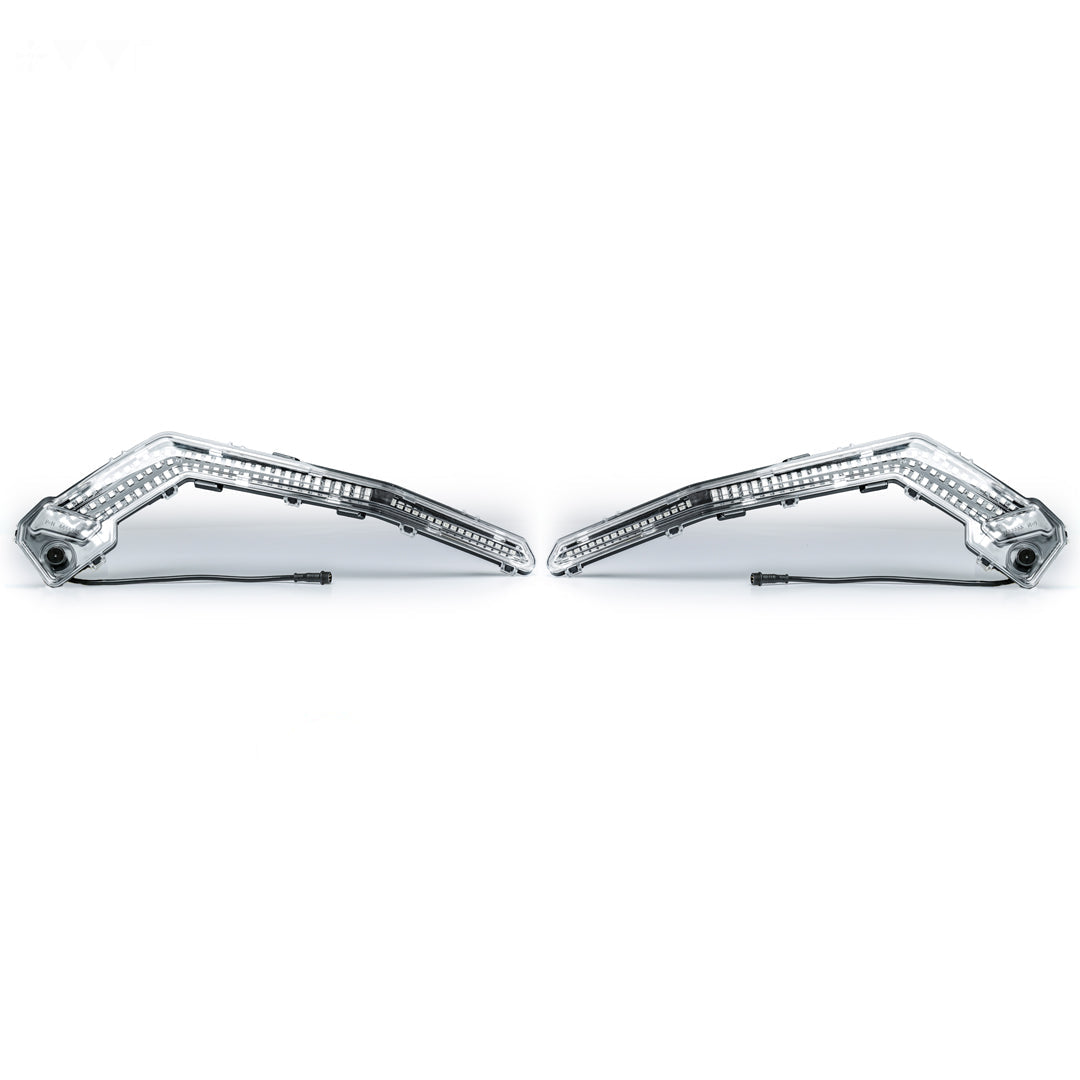 Can-Am Maverick X3 187 Style Eyebrows with Control Harness 5150 Whips