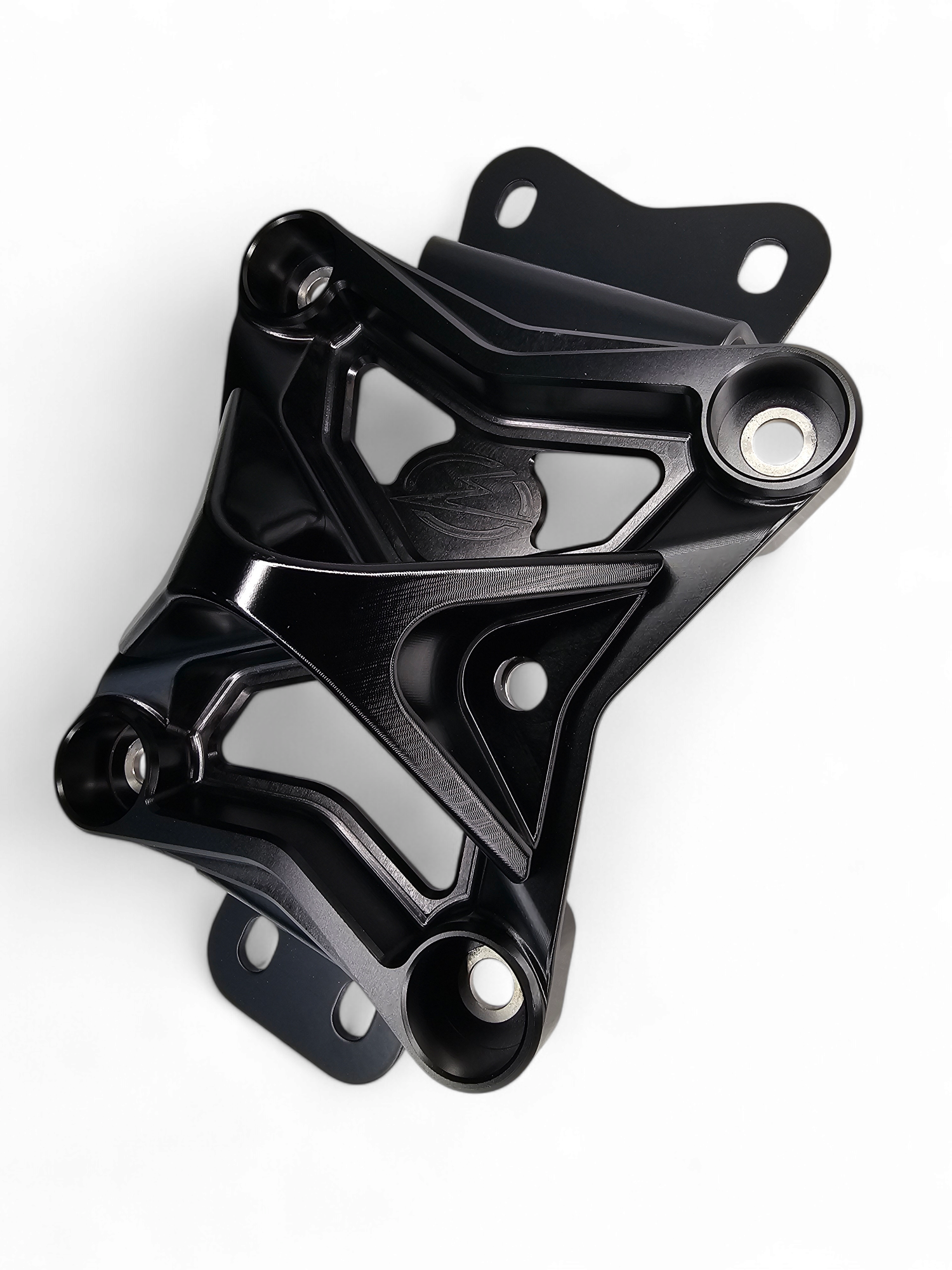 Can-Am Maverick X3 (2022+) Radius Rod Plate with Pull Hook (Black)