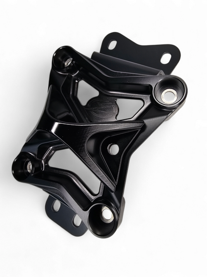 Can-Am Maverick X3 (2022+) Radius Rod Plate with Pull Hook (Black)
