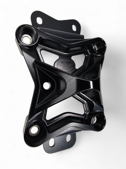 Can-Am Maverick X3 (2022+) Radius Rod Plate with Pull Hook (Black)