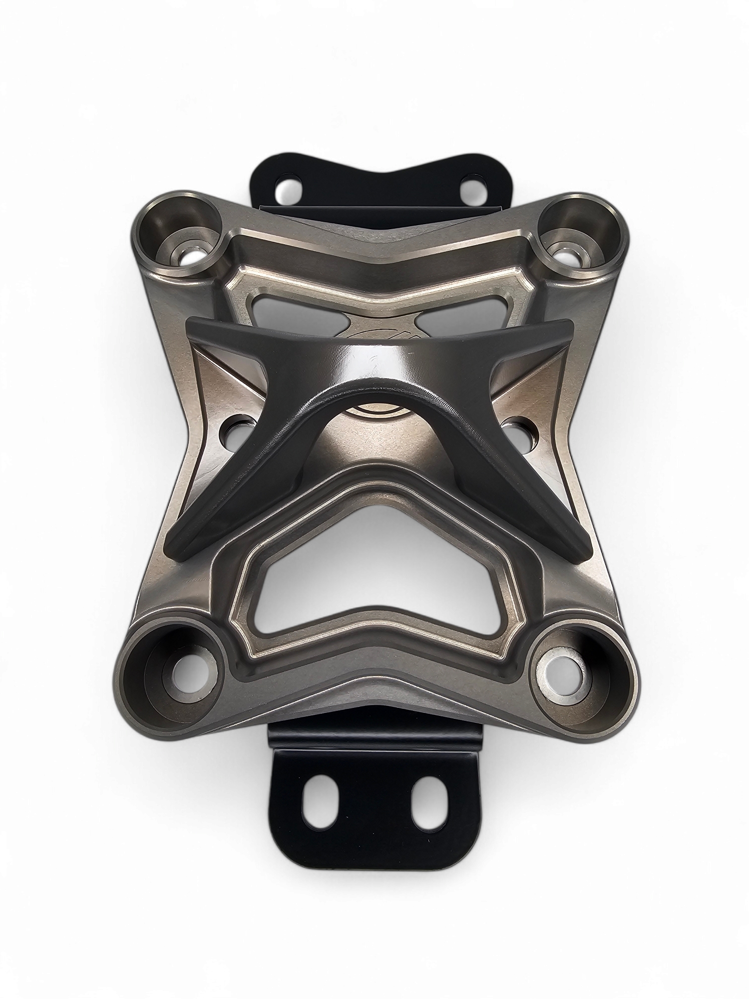 Can-Am Maverick X3 (2022+) Radius Rod Plate with Pull Hook (Gun Metal)