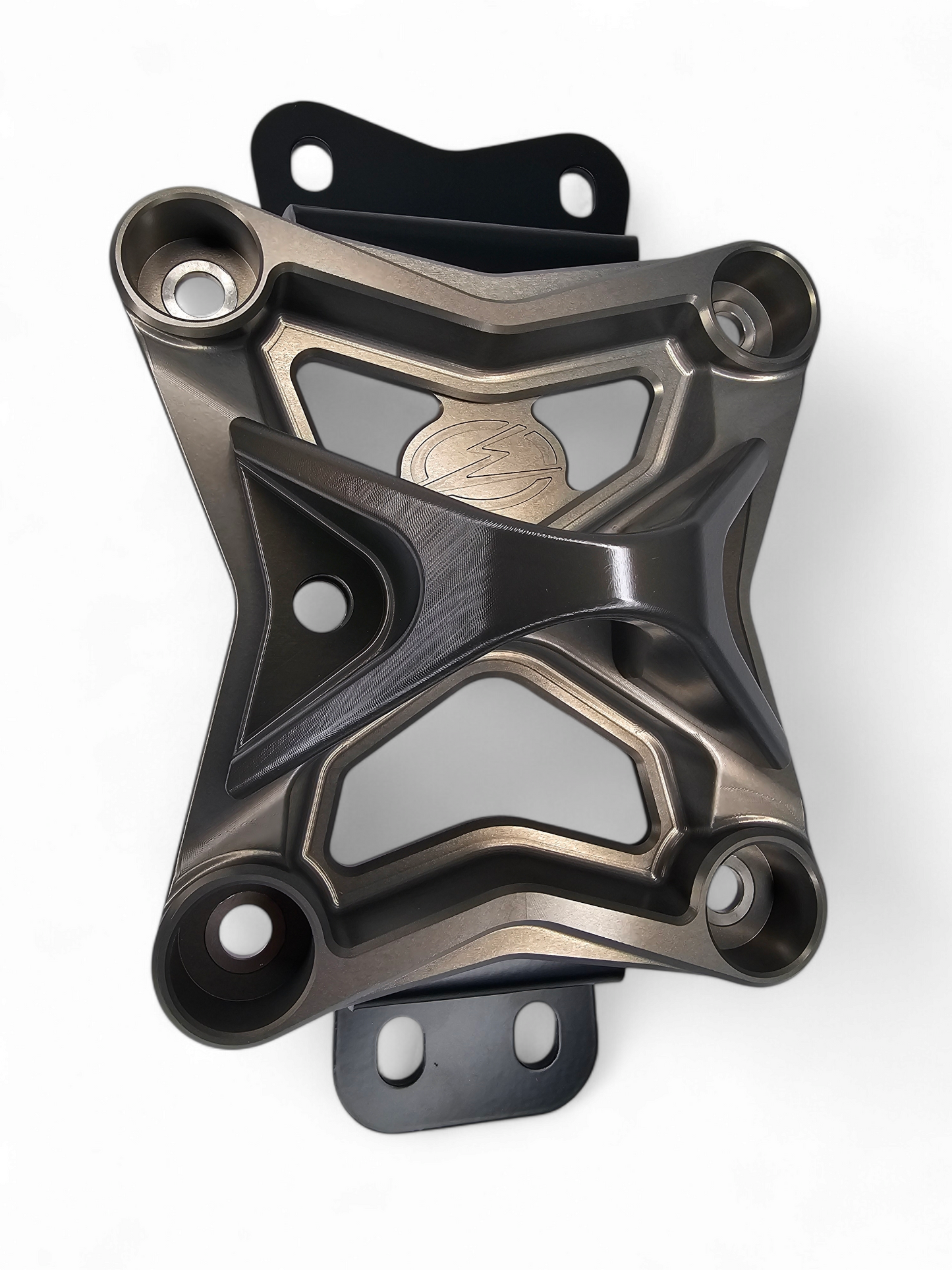 Can-Am Maverick X3 (2022+) Radius Rod Plate with Pull Hook (Gun Metal)