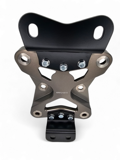 Can-Am Maverick X3 (2022+) Radius Rod Plate with Pull Hook (Gun Metal)