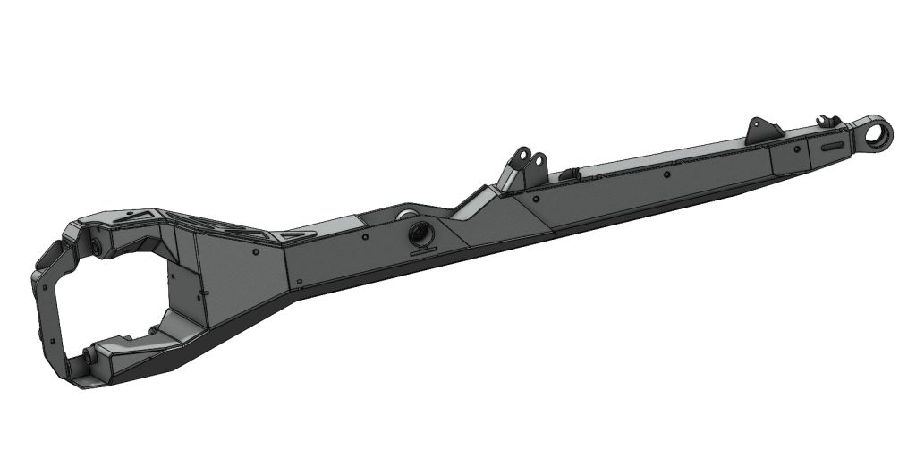 Can-Am Maverick X3 72" Boxed Trailing Arms Gen 2 CT Race Worx