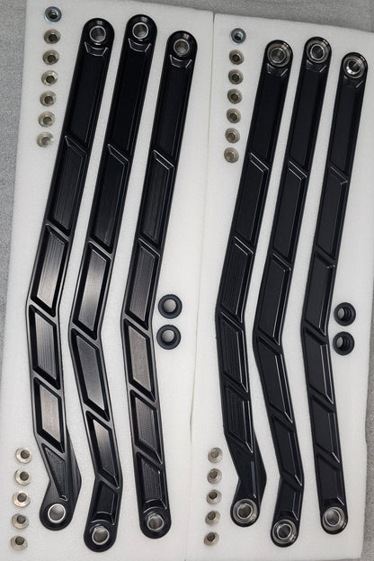 Can-Am Maverick X3 72" High Clearance Radius Rods (Black)