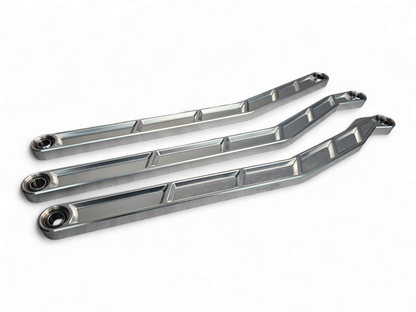 Can-Am Maverick X3 72" High Clearance Radius Rods (Silver)