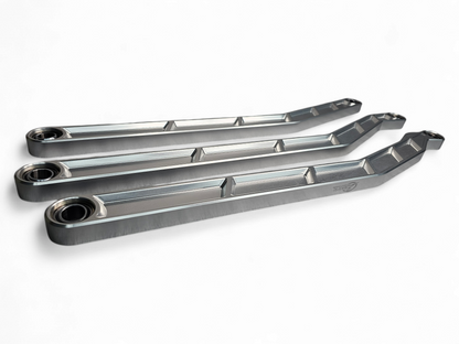 Can-Am Maverick X3 72" High Clearance Radius Rods (Silver)