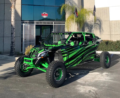 Can-Am Maverick X3 Baja Series Front Bumper Green