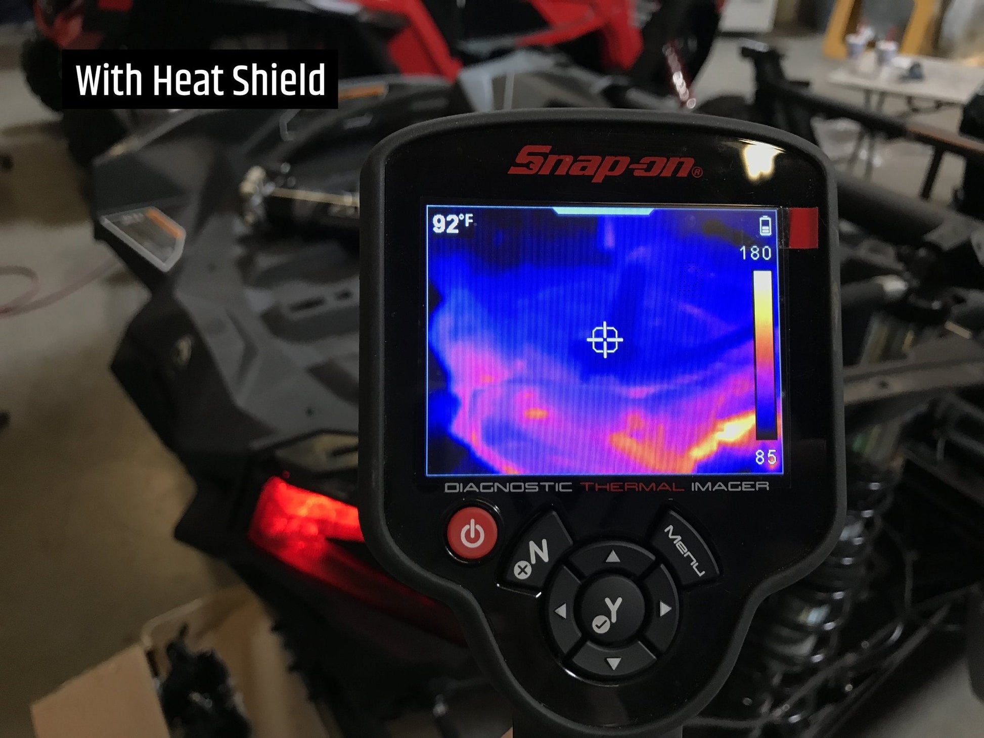 Can-Am Maverick X3 Bed Heat Shield Geiser Performance