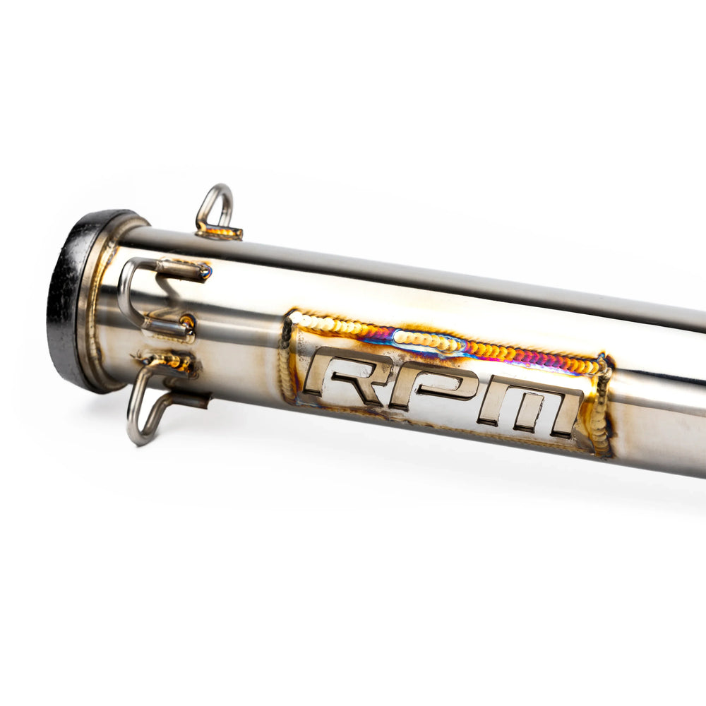 Can-Am Maverick X3 Big Mouth Cat Delete Bypass Mid Race Exhaust Pipe RPM Powersports